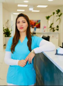 Khadija Alhatem, Abrechnungsfachkraft